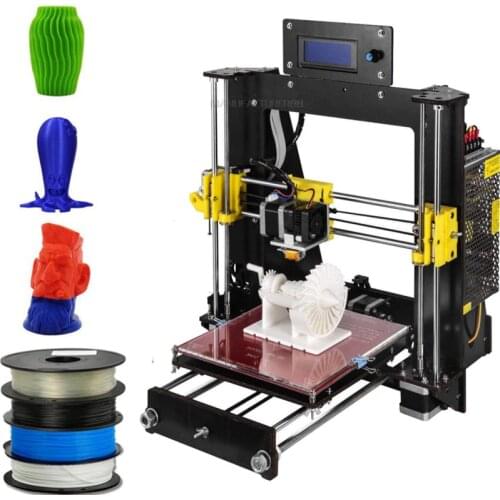 2020 upgraded full-quality high-precision Reprap Prusa i3 DIY 3D printer MK8 LCD resumes power-off printing 3D DIY printer