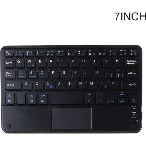7/9/10 Inches Wireless Bluetooth Lightweight Keyboard with Touchpad Home Keypad Drop Shipping