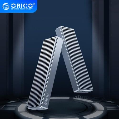 ORICO M2 Dual Protocol M.2 SSD Case Support M2 NVME NGFF SATA SSD Disk For PCIE M Key B+M Key USB C 10Gbps Hard Drive Enclosure