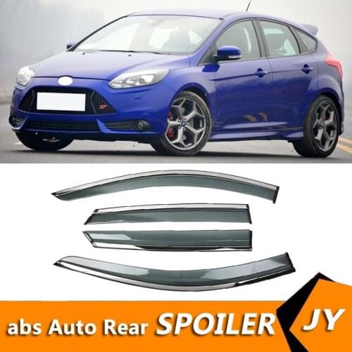 For FORD Focus 2013 Window Visor Vent Shades Sun Rain Deflector Guard For FORD Focus Auto Accessories 4PCS/SET