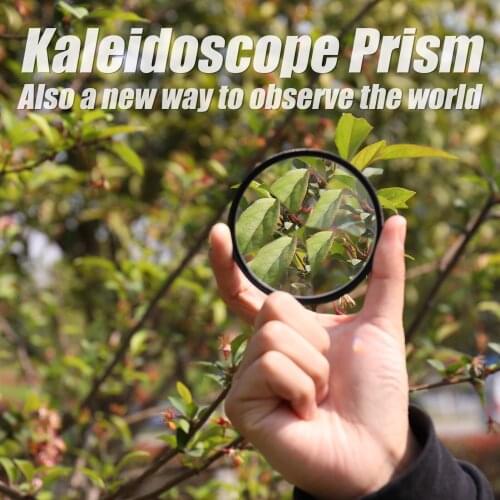 Camera Filter Photography Foreground Blur Film Photography Props 77mm Glass Pentaprism Filter Camera Accessories