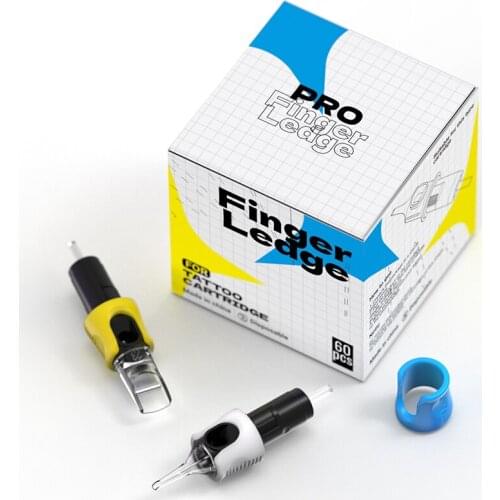 Finger Ledge Silica Gel For Tattoo Cartridge 60Pcs/Box Compatible with EN05 cartridges