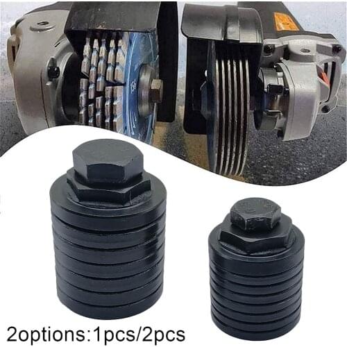 M10/M14 Lock Nuts Angle Grinder Flange Nut Kit Variable Slotting Machine Conversion Head 100/115/125/230mm For Bosch Makita