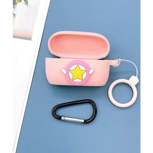 Cartoon Silicone Cover for Jabra Elite 75T Case Wireless Headphone Case Bluetooth Earphone Charging Box Shell Headset Bag