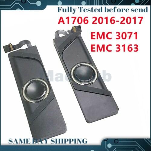Orginal NEW A1706 Speaker Set Pair Subwoofer for Macbook Pro 13" A1706 Late 2016 Mid 2017 EMC 3071 3163 MLH12 MPXV2 SPEAKER