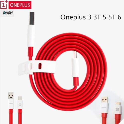 Original Oneplus 3 3T 5 5T 6 Dash Charger Cable 100cm 150cm Quick Fast Charge usb3.1 Type-C Dash Cable For Oneplus Mobile Phones