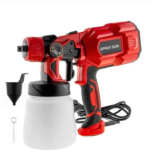 Portable and detachable electric high-pressure atomizing spray gun paint spraying tool 550W
