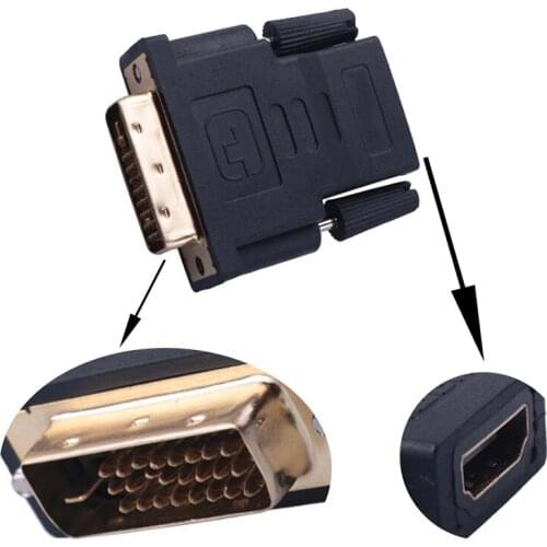 Converter HDMI-Compatible to DVI Audio Cable HD 1080P Gold Plated Male to Female 24+5 Graphics Card For HDTV LCD DVI Cable