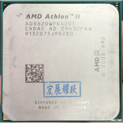 AMD Athlon II X4 620 X620 Quad-Core AM3 938 CPU 100% working properly Desktop Processor