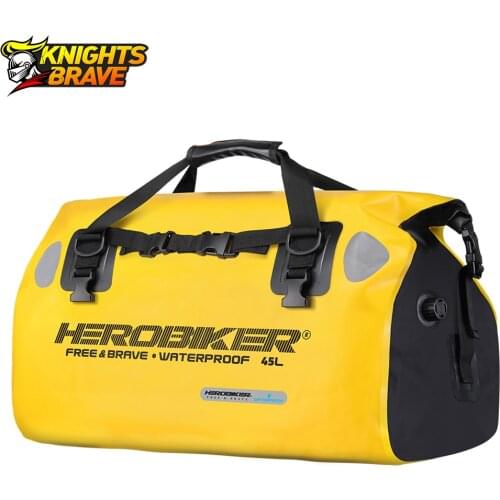 HEROBIKER Motorcycle Bag Mochila Motociclista 45L Waterproof Package Bag Helmet Backpack Motorcycle Travel Bag Moto Luggage Bags