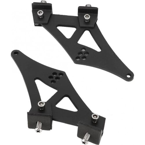 5" Universal Car CNC Aluminum Alloy Rear Wing Trunk Racing Tail Spoiler Legs Mount Brackets CNC Aluminium alloy