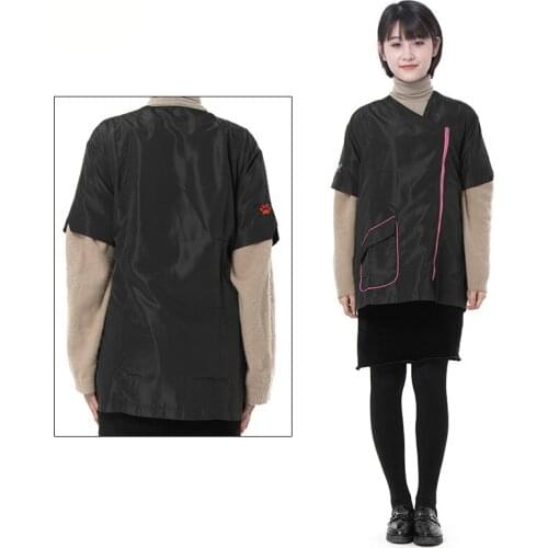Universal Size PetShop Special Clothing Pet Shop Beautician Work Clothe Pet Hairdresser Dyed Hair Apron Beauty Clothe Waterproof