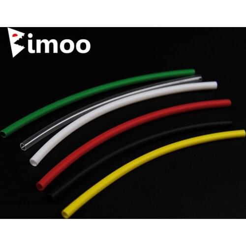 Bimoo 10pcs S Fish Rig Making Heat Shrink Tubes Rigging Material Carp Rig Shrinks