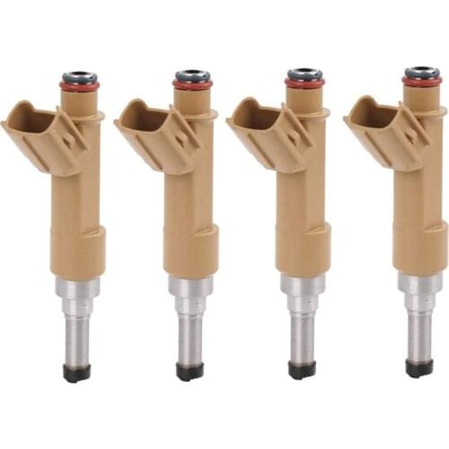 4PCS New Fuel Injectors Nozzle for Toyota Corolla / MATRIX 1.8L 2009-2015 23250-0T020 232500T020 2320909140 2320939145