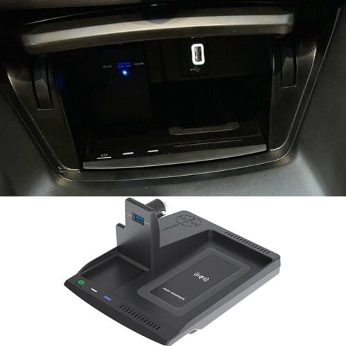 For Honda Accord Inspire 2018 2019 2020 15W car qi wireless charging phone charger charging plate mobile phone holder