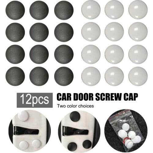 Car Door Lock Screw Protector Cover For Hyundai Tucson Elantra Creta IX25 IX35 Sonata Solaris Santa Fe I30 Accent Creta Azera