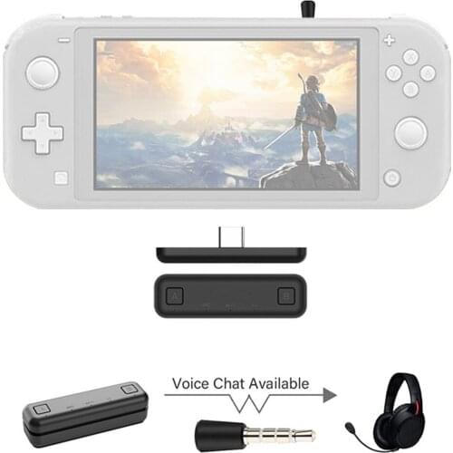 For Gulikit Wireless Bluetooth Audio USB Type-C Adapter Transmitter NS07 for Nintend Switch/Switch Lite/ Switch TV Dock for PS4