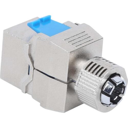 CAT8 Module Computer Network No Punch Down Tool Shielded RJ45 Network Cable Information Module Zinc Alloy Module