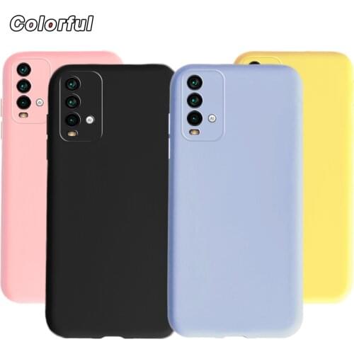 For Xiaomi Redmi 9T Case Liquid Silicone Protector For Redmi 9T 9 T Fund Soft Case For Xiaomi Redmi9 Power Coque Redmi9t Cover