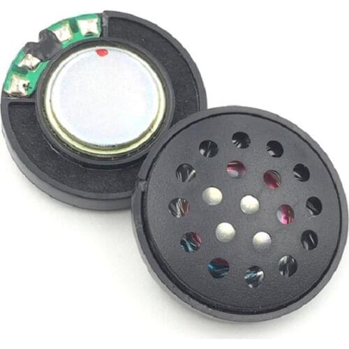 Hifi 27mm Headphone Speaker Unit 32ohm helmet Headset Driver Earphone Repair Parts With Protective Cover Sound Good Deep Bass2PC