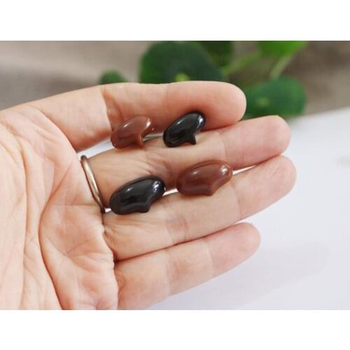 100pcs/lot 16x10mm/20x11mm new lovely plush toy animal safety nose + washer--size & color option