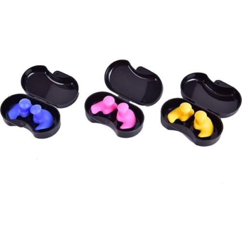 Soft Ear Plugs Environmental Silicone Waterproof Dust-Proof Earplugs Diving Water Sports Swimming Accessories