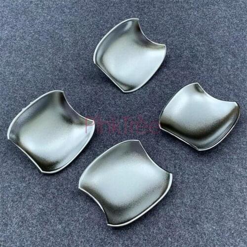 For Toyota RAV4 2019 2020 Chrome Side Wing Door Cup Bowl Trim Car Tuning Accessory Styling