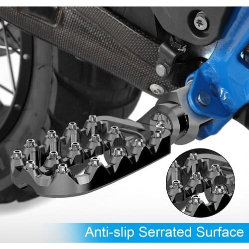 Motorcycle Foot Pegs Pedals Foot Rests For BMW F650GS F750GS F850GS R1200GS LC R1250GS Adventure 2008-2020 Adjustment Foot Rests