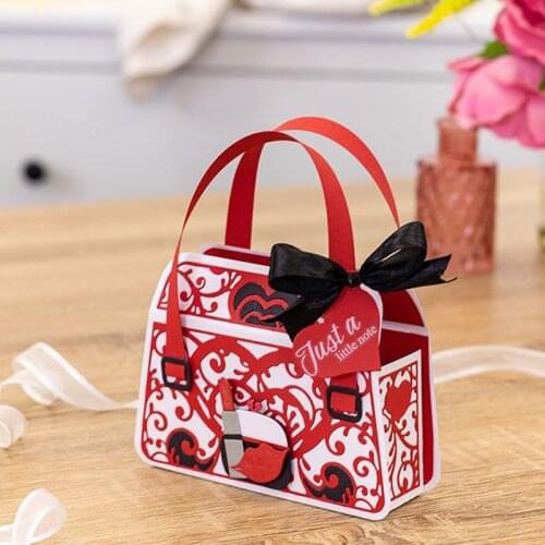 Purse Dies Photos Metal Cutting Dies for Scrapbooking Craft Die Cut Card Making Embossing Stencil Photo Album