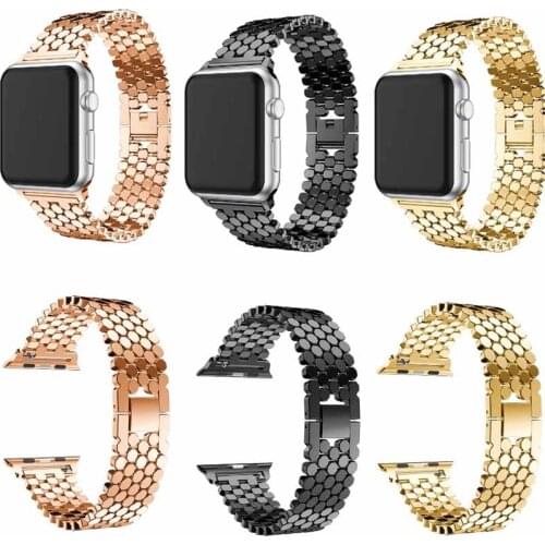 Series 6 5 4 3 2 1 stainless steel strap for Apple Watch Bands se 42mm 44mm Bracelet for iwatch band 38 40
