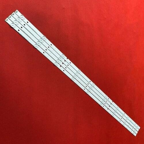 LED Backlight strip 10 lamp For Hisense 49'' TV Hisense_49_HD490DU-E31_4X10 LED49EC520UA LED49EC620UA 49K300U screen HD490DU-E31