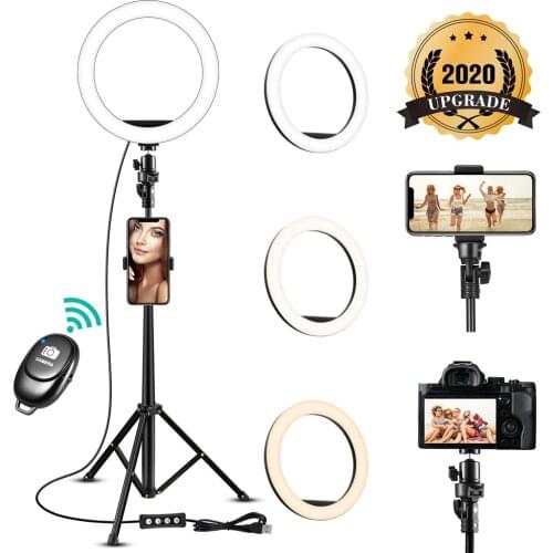 Vlogging Youtube Video Support Floor Tripod Mount & Live Broadcast Phone Bracket Holder Tripods for Mobile Phone Live Show