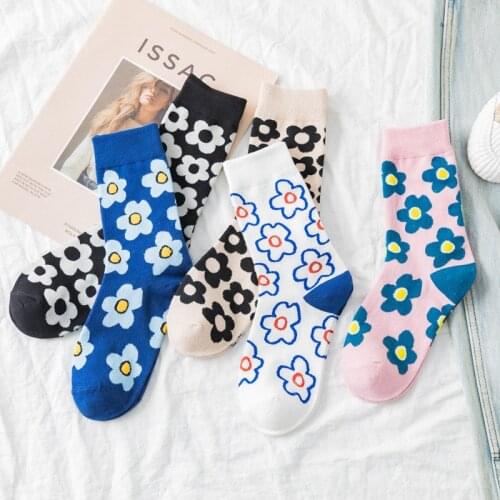 Cartoon cute socks white calcetines woman harajuku kawaii women skarpetki damskie cotton kobieta skarpety mujer sock meias mei