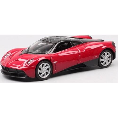 Welly 1:36 Scale PAGANI Huayra hypercar vehicles & diecast pull back metal auto miniature model car toy Replicas gullwing doors
