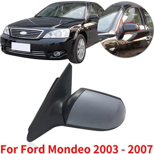 CAPQX 5Pin or 7Pin side rear view mirror For Ford Mondeo 2003 2004 2005 2006 2007 Outside Rearview Mirror with Elecrto Folding