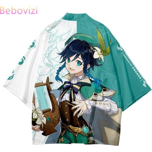 Plus Size 6XL Kawaii Cartoon Anime Loose Japanese Streetwear Cardigan Women Men Harajuku Haori Kimono Cosplay Top Shirts Yukata