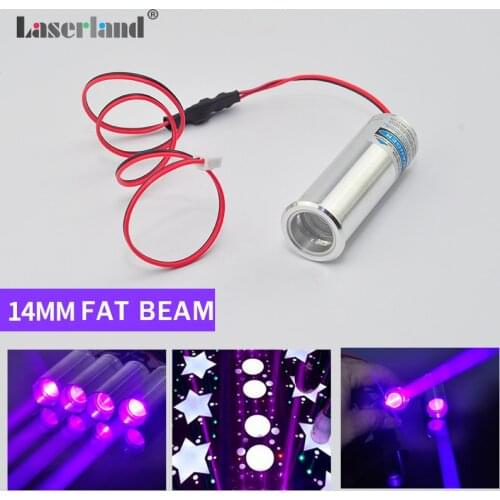Fat Beam 405nm Violet/Blue 250mW Laser Diode Module for KTV Bar DJ Stage Lighting