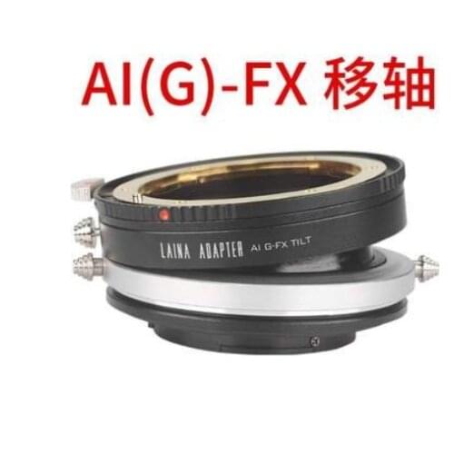 AI(G)-FX tilt lens adapter for Nikon G AI S D Lens to Fujifilm FX XE3/XE1/XH1/X-M1/XA7/XA10/xt10 xt30 xpro2 xt2 xt4 xt100 camera