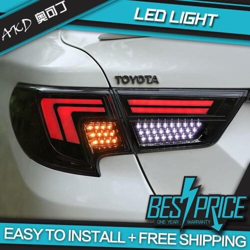 AKD Car Styling for Toyota Mark X Tail Lights 2014-2019 Reiz LED Tail Light LED Lamp DRL Signal Brake Reverse auto Accessories