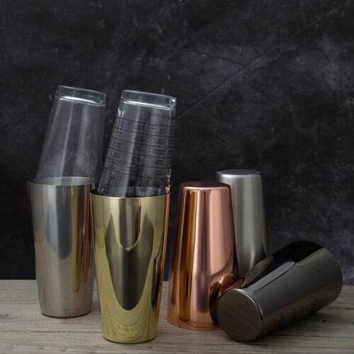 American Boston measuring cocktail shaker tasting stainless steel scale cocktail shaker