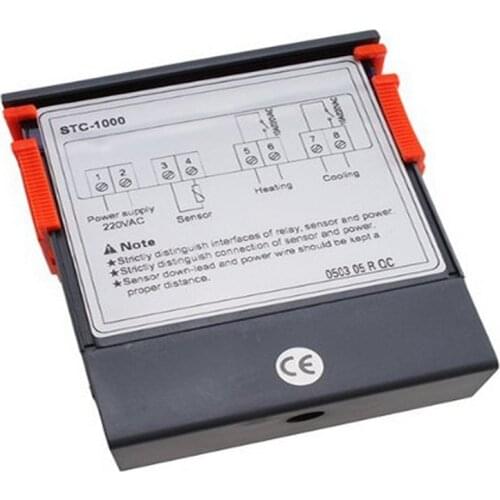 220V/STC-/1000 Digital Temperature Controller Thermostat with NTC