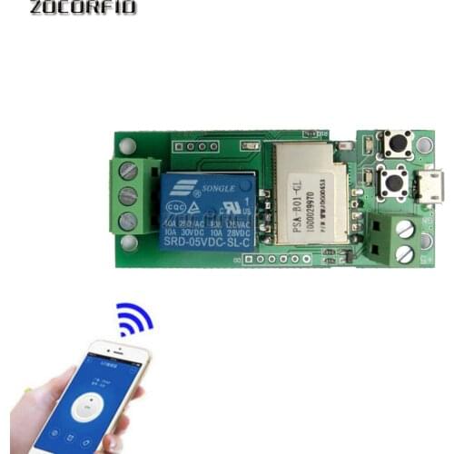 DC-5V Swing Sliding Gate Opener Relay Switch Remote Access Control Wireless Door Opener By Mobile phone App support