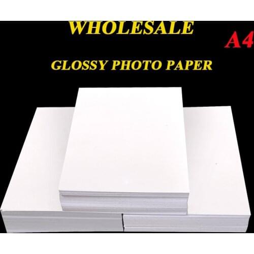 Wholesale A4 100 sheets High glossy Photo Paper Glossy Printer Photographic Paper 180g 200g 230g