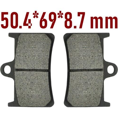 Motorcycle Brake Pad for Yamaha MT07 XSR700 YZF750 YZFR7 YZF R7 Fazer 8 FZ8 MT-09 MT09 Tracer 900 TDM 900 MT-10 YZFR1 YZF1000