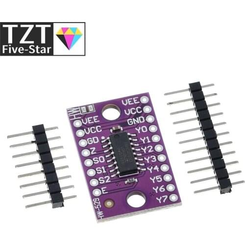 74HC4051 CD4051 single 8-channel digitally controlled electronic switch Multiplexers For Ardunio