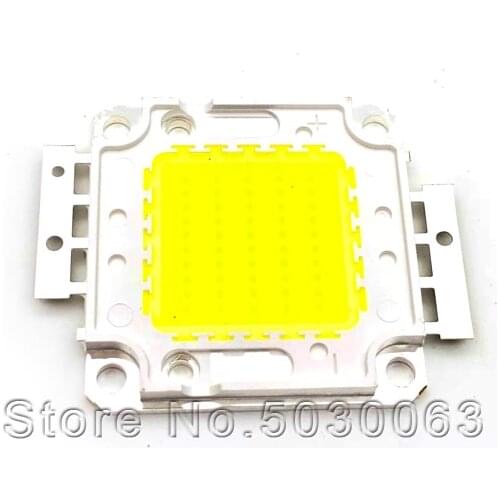LED Integrated High Power 50W Light Source Lamp beads Ultra-bright Chip Spotlight Core pure white