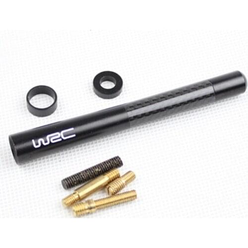WRC Carbon Fiber Short Antenna Radio Antenna For Renault koleos Twingo Scenic Megane Fluenec Latitude Clio 1/2/3/4 Car Styling