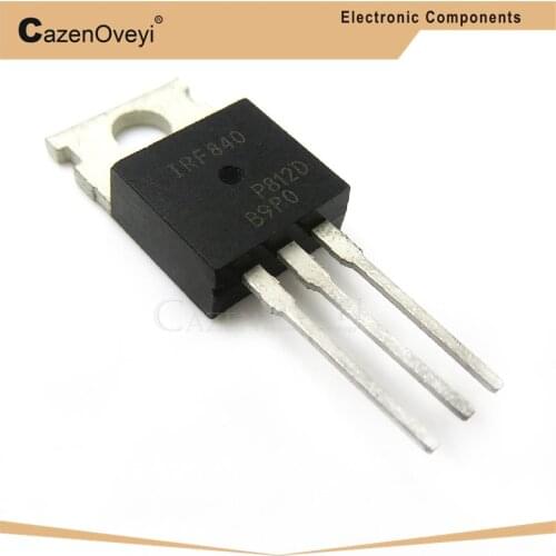 10pcs/lot IRF840 TO-220 IRF840PBF MOSFET N-Chan 500V 8.0 Amp New original In Stock