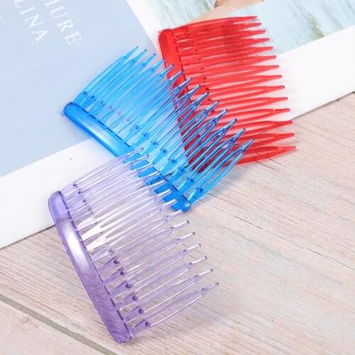 12pcs Colorful Hair Clip Combs Vintage Small Hair Side Combs Insert Combs for Lady (Mixed Color)