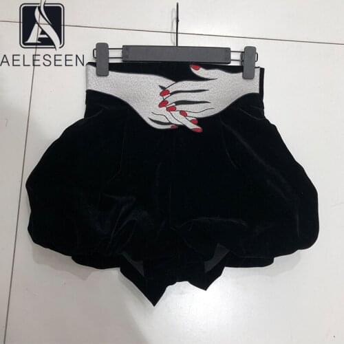 Женские шорты с высокой талией AELESEEN China At AliExpress